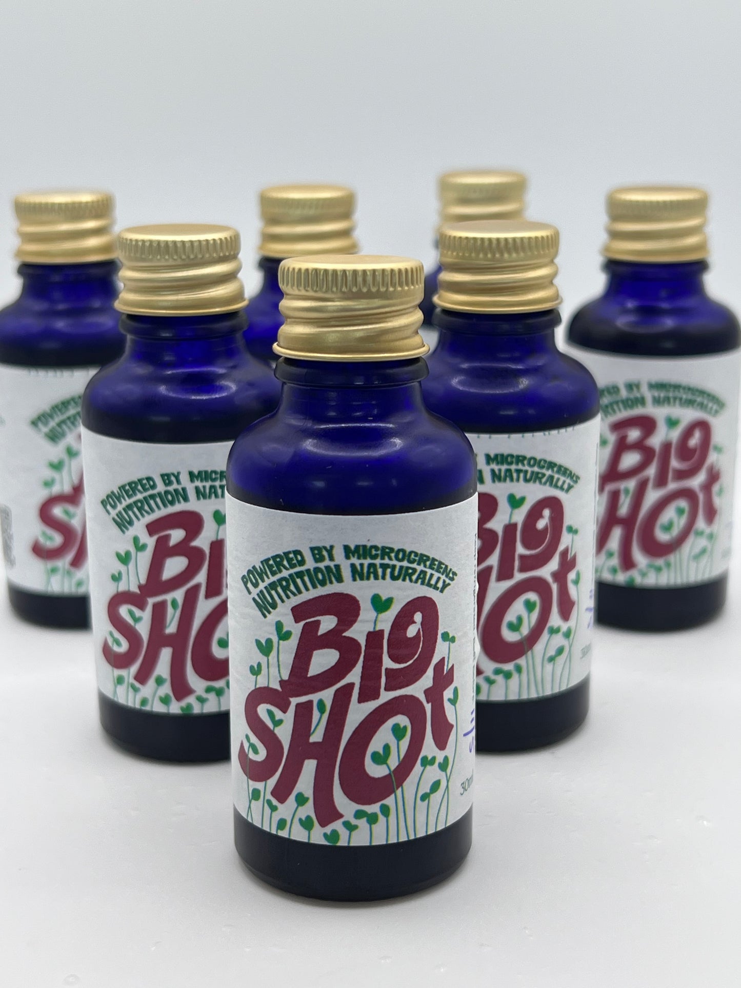 Big Shot – Fermented Microgreen Shots | 7 x 30ml (Selling Out Weekly)